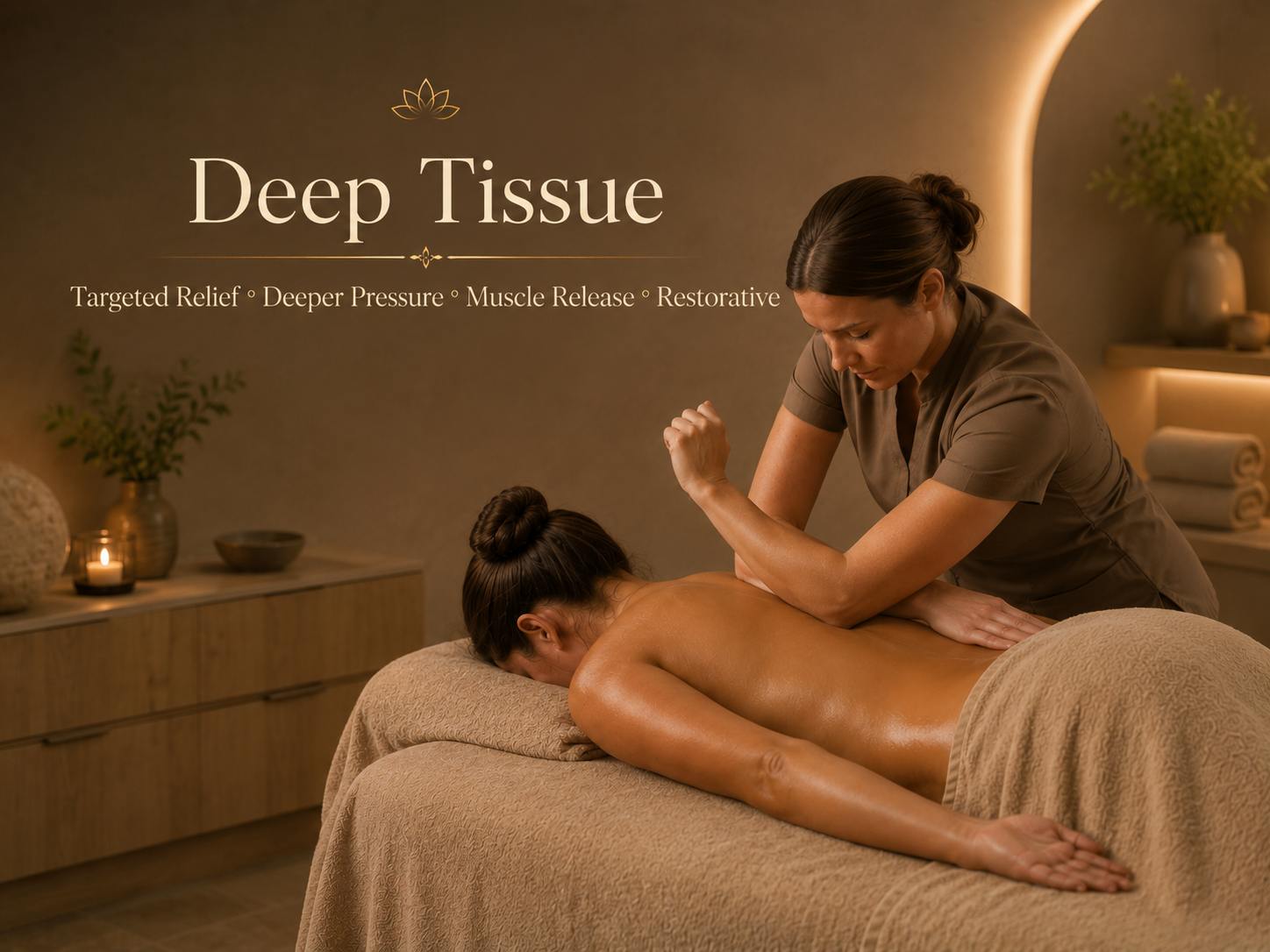 Deep tissue massage at Eminence Massage Las Vegas